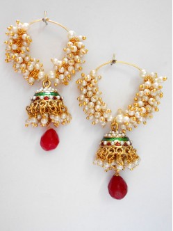 Polki Earrings